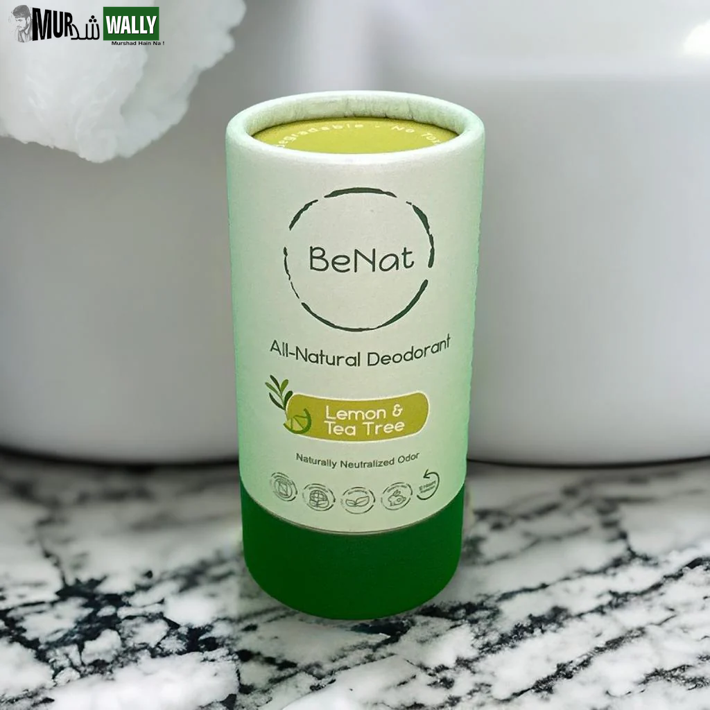 2-Pack All-Natural, Plastic-Free Deodorants