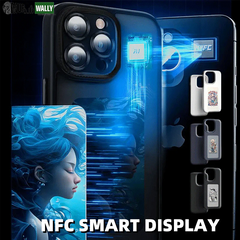 E-Ink Screen Phone Case Unlimited Screen Projection Personalized Phone Cover Battery Free New Designer Luxury Phone Case