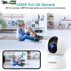 2K Baby Monitor Indoor Security Camera for Home Security