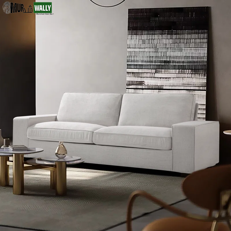 88.58" Luxury Modern Upholstered Sofa for Living Room, Couches with Solid Wood Frame