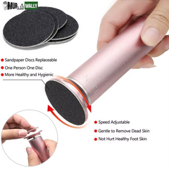 60 Pieces Replacement Sandpaper Disk Sanding Paper Accessory for Electric Foot Callus Remover Tool Pedicure Foot File 60Pcs/Box