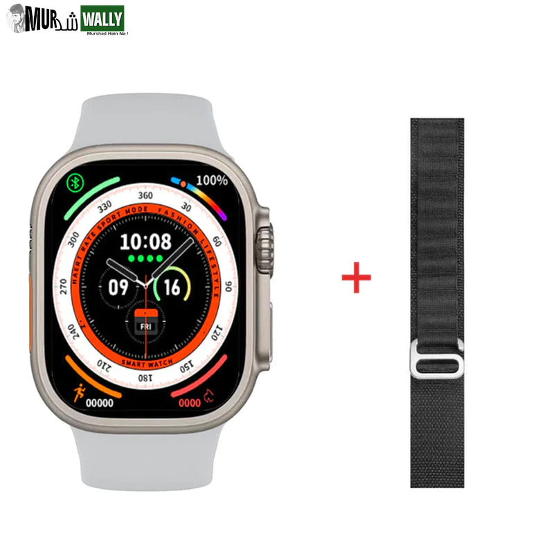 49Mm Ultra Series 8 NFC Smart Watch Bluetooth Call Waterproof Wireless Charging 2.02 Inch HD Sports Smartwatch for Men Women