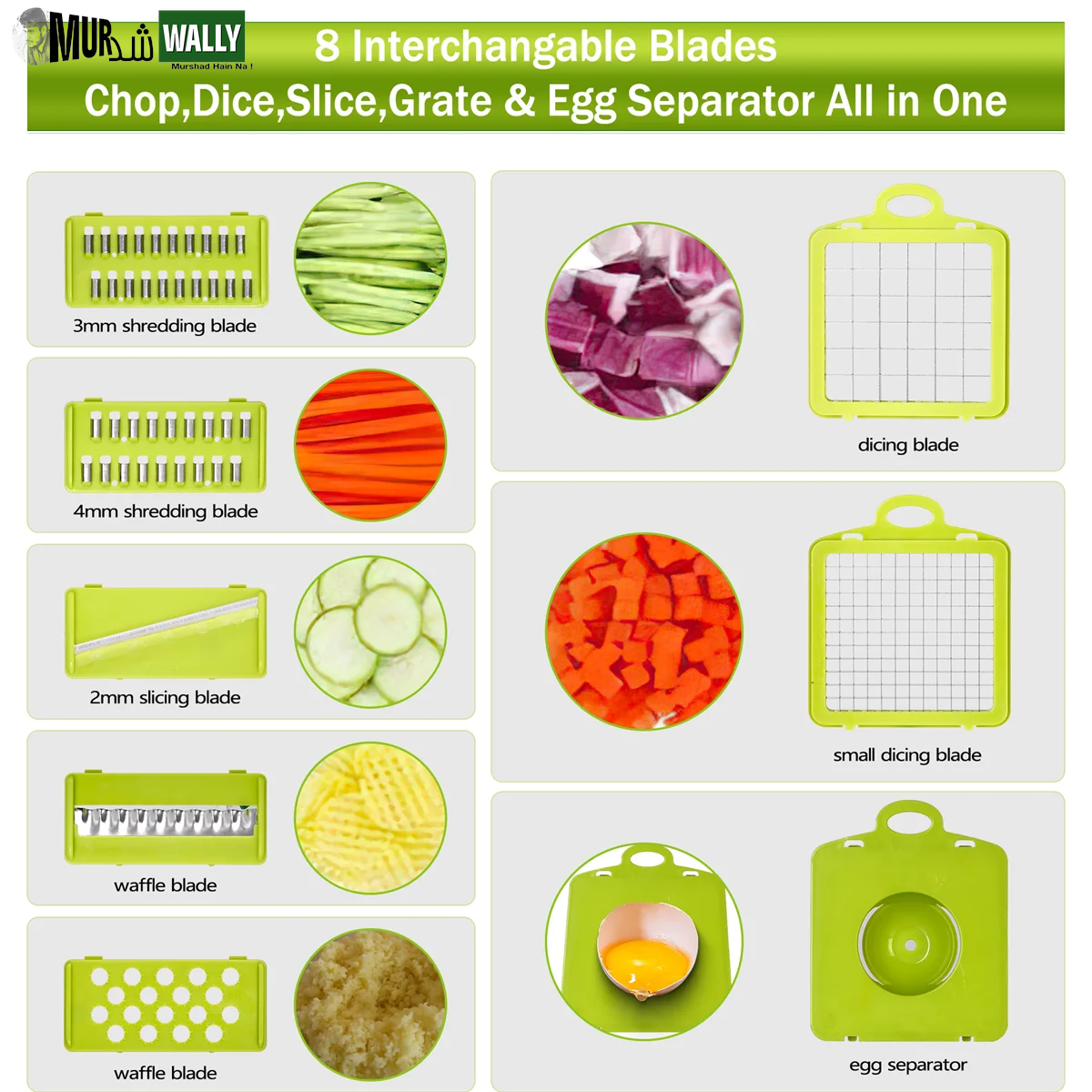 Vegetable Chopper, Multi-Functional 12-In-1 Food Chopper Onion Chopper with Draining Basket, Veggie Chopper, Kitchen Vegetable Slicer Cutter Dicer, Onion Salad Chopper Potato Slicer with Container
