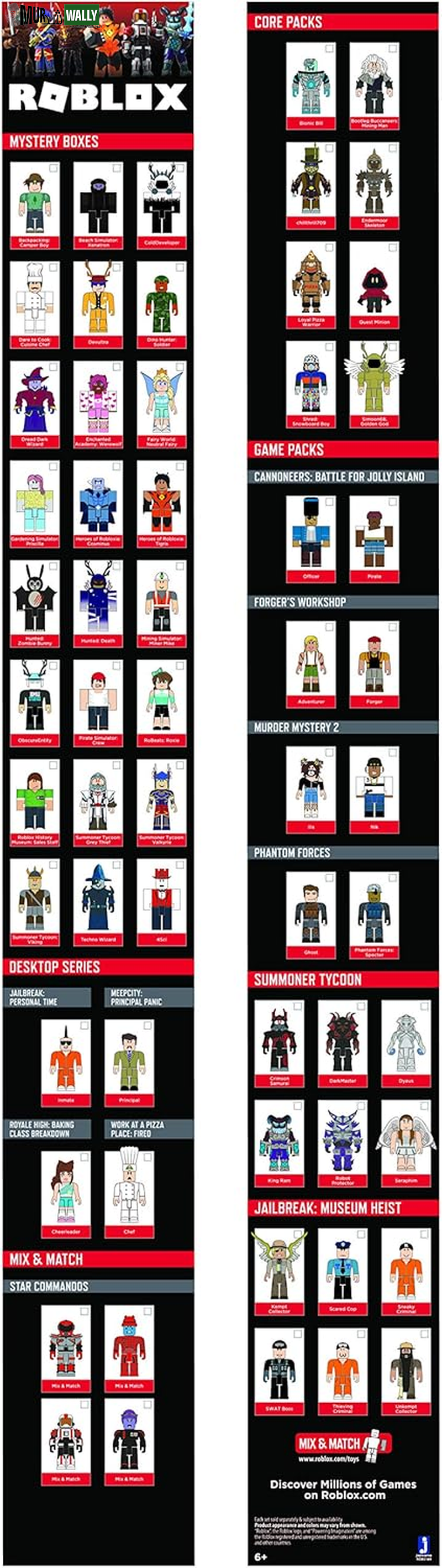 Action Collection - Series 6 Mystery Figure 6-Pack [Includes 6 Exclusive Virtual Items]