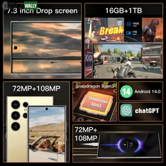 2025 NEW S26 Ultra Cellphones Original Smartphone 5G Dual SIM Android 14 Cell Phone Snapdragon 8 Gen 3 Smart Mobile Phones