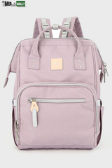Himawari Waterproof Canvas Backpack Bag with Side Pockets