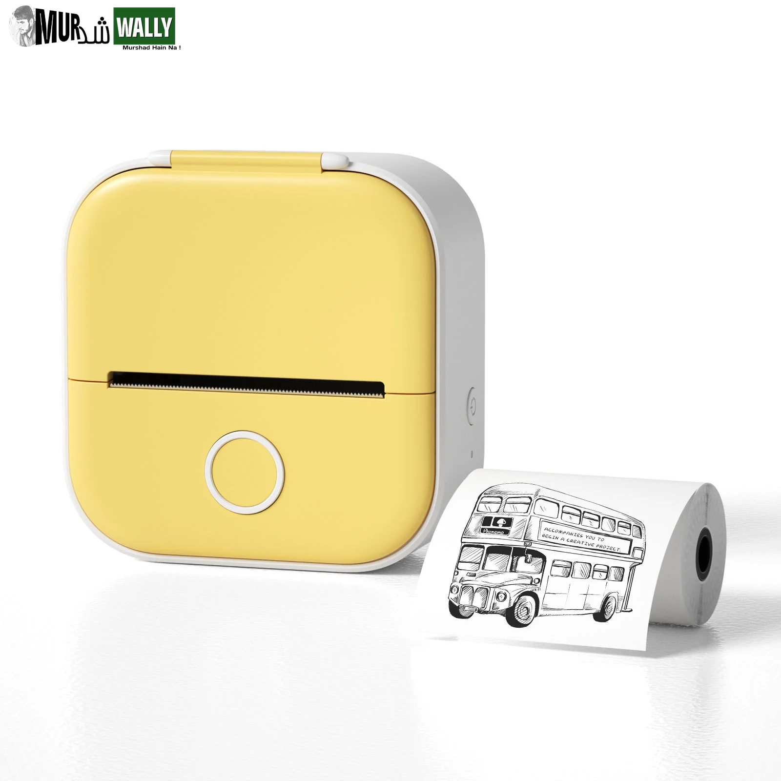 Portable Mini Thermal Label Printer Home Photo Printer Student Wrong Question Printer Bluetooth Mini Label Printer Price Tag