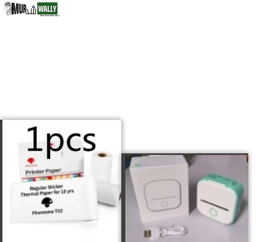 Portable Mini Thermal Label Printer Home Photo Printer Student Wrong Question Printer Bluetooth Mini Label Printer Price Tag