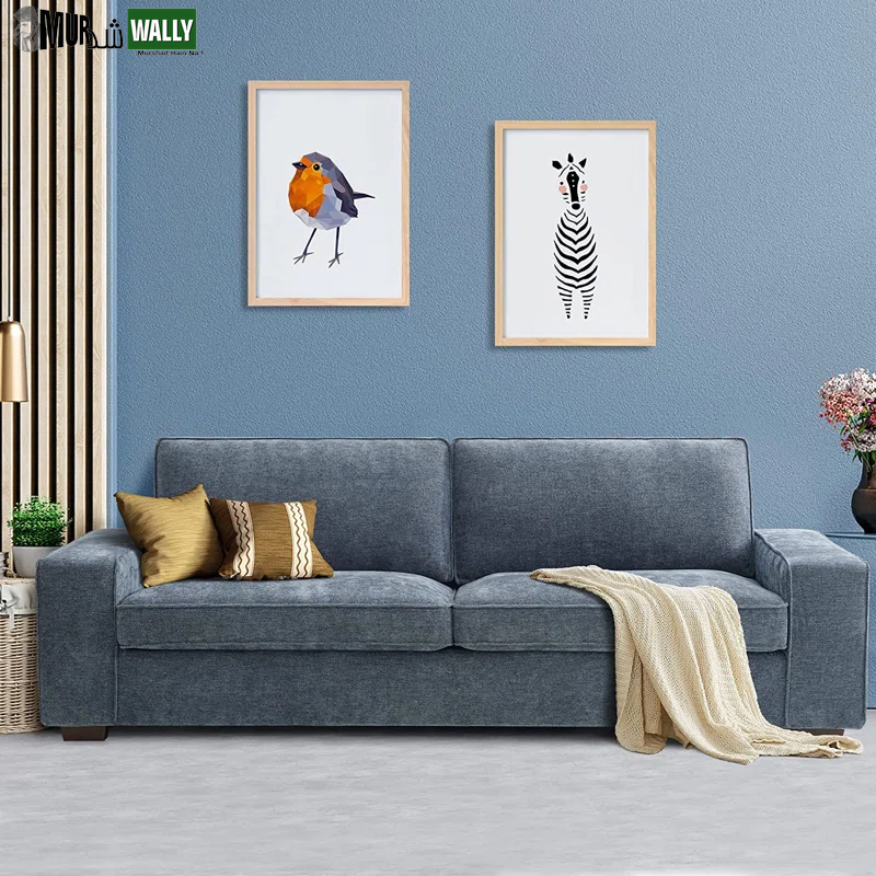 88.58" Luxury Modern Upholstered Sofa for Living Room, Couches with Solid Wood Frame