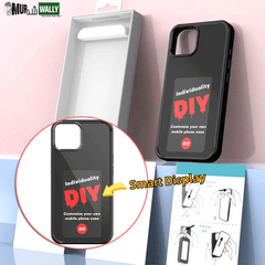 E-Ink Screen Phone Case Unlimited Screen Projection Personalized Phone Cover Battery Free New Designer Luxury Phone Case