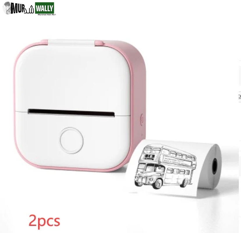 Portable Mini Thermal Label Printer Home Photo Printer Student Wrong Question Printer Bluetooth Mini Label Printer Price Tag