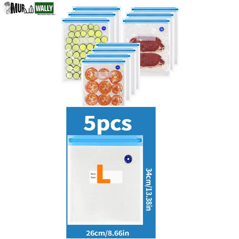 High-Quality Food Handheld Vacuum Sealer Portable & Rechargeable Vacuum Sealer (Vacuum Sealers+ 30 Reusable Vacuum Seal Bags