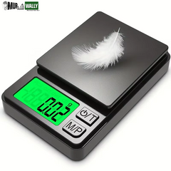 Precision Pocket Scale 1000G X 0.1G - Digital Gram Food Jewelry Ounces/Grains Scale with Backlit LCD - Mini Scale for Travel