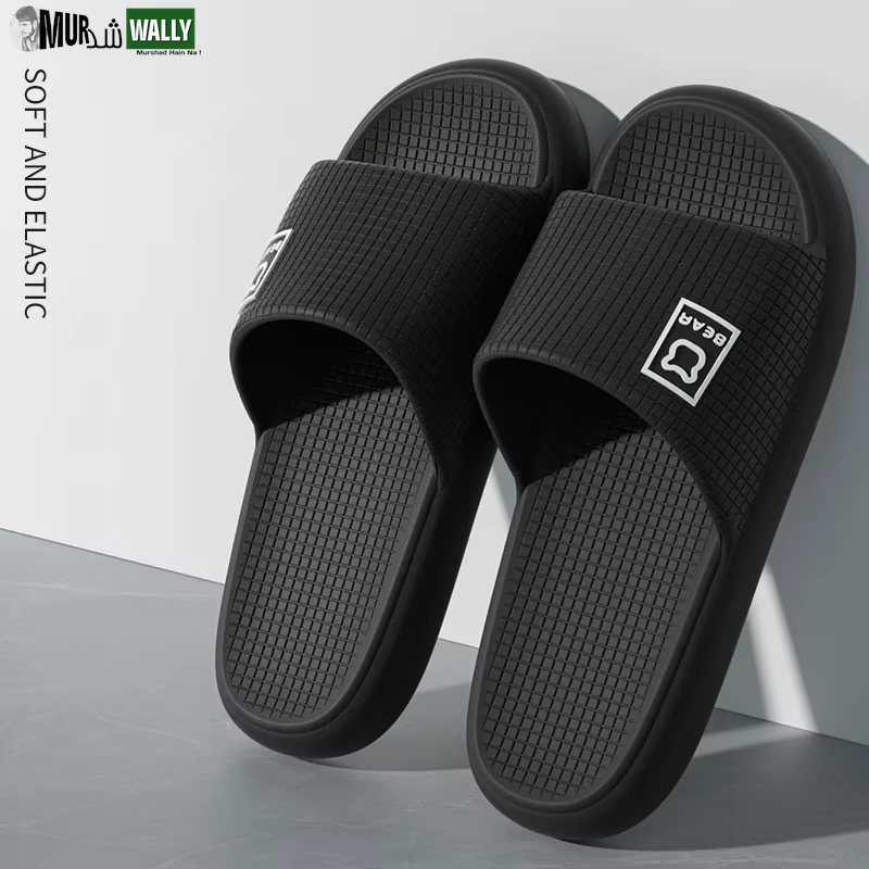 Summer Fashion Concise Couple Home Shoes Cosy Non-Slip Slides Lithe Soft Sandals for Women Men'S Slippers in House Flip Flops
