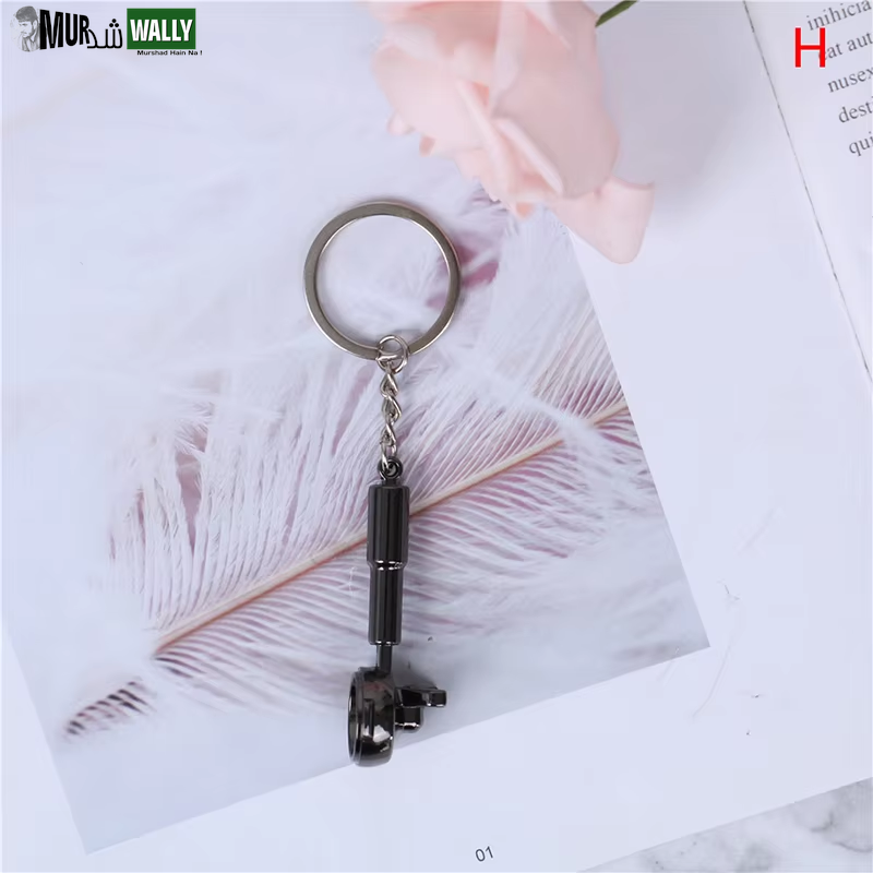 1PCS Creative Coffee Keychain Portable Coffee Machine Pitcher Keyring Coffee Handle Keyring Portable Coffeeware Accessories Gift