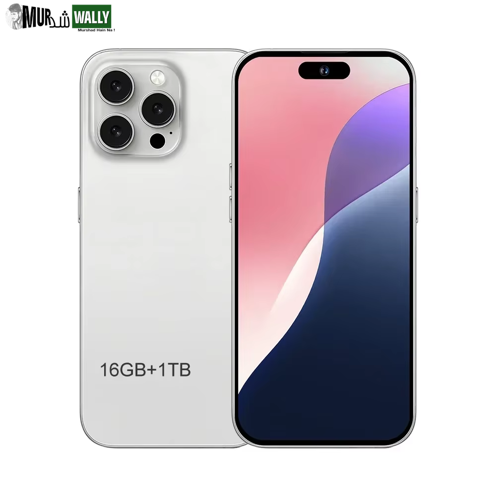 2025 Original 16G+1TB Smartphone 7.3 in Case for I16 Promax Full Screen 4G 5G Cell Phone 8000Mah Mobile Phones Global Version