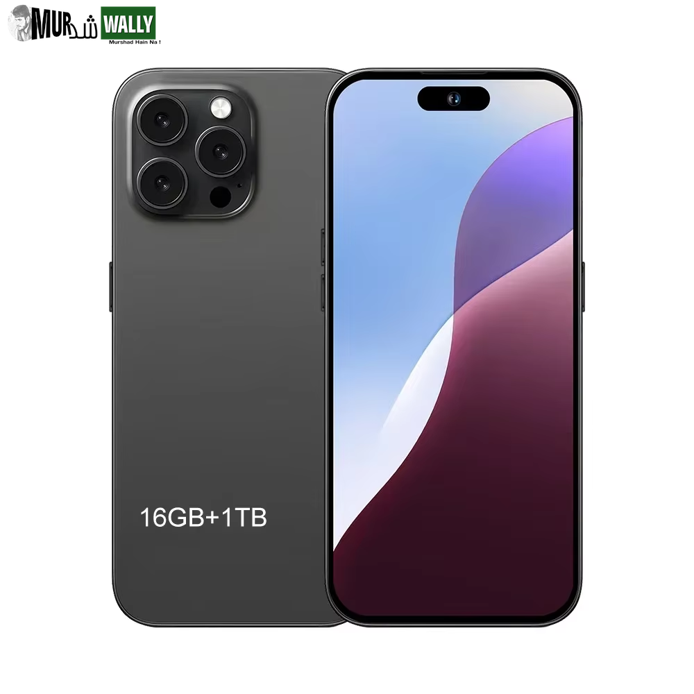 2025 Original 16G+1TB Smartphone 7.3 in Case for I16 Promax Full Screen 4G 5G Cell Phone 8000Mah Mobile Phones Global Version