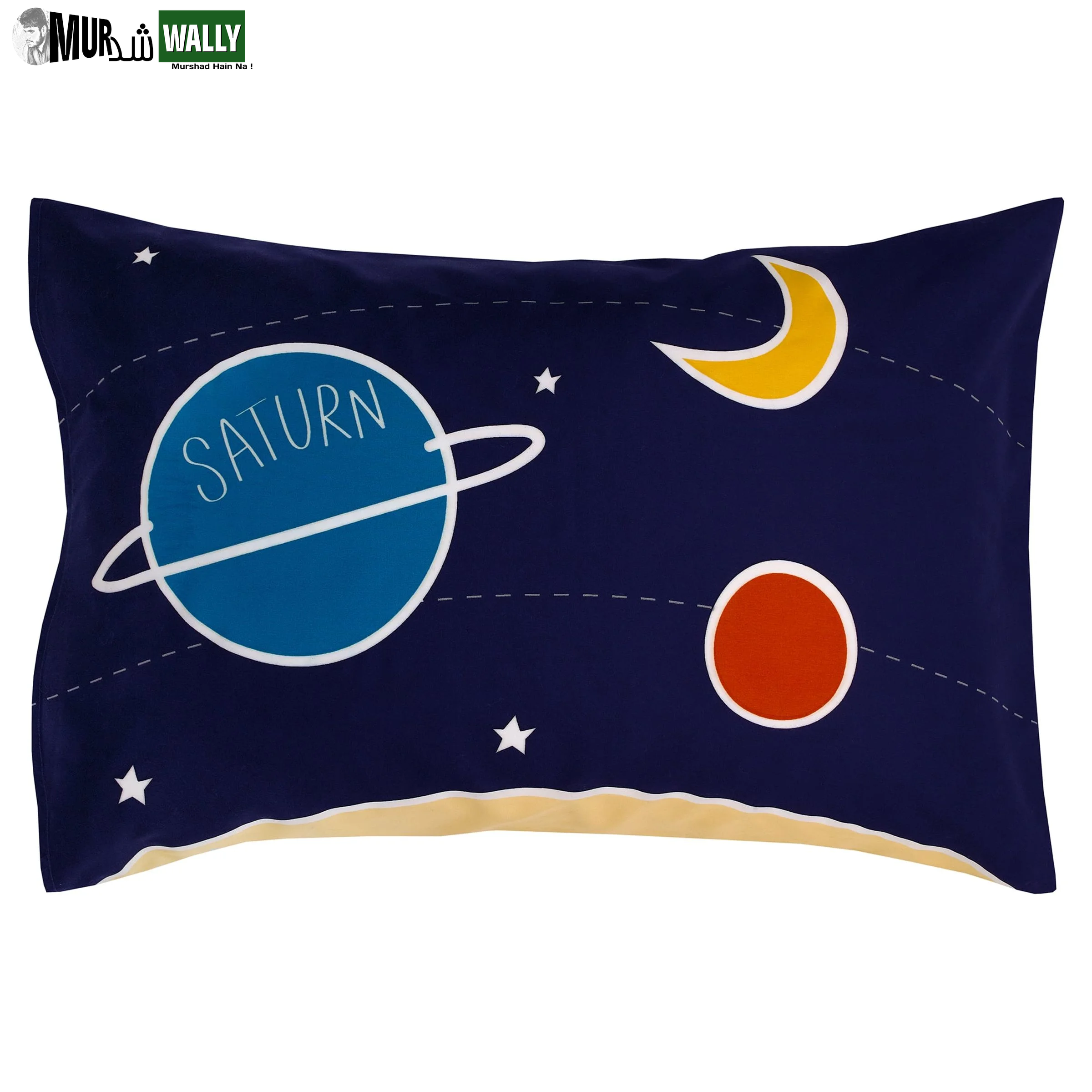 Space Glow-In-Dark 3-Pc Toddler Bed Set, Comforter, Sheet, Pillowcase