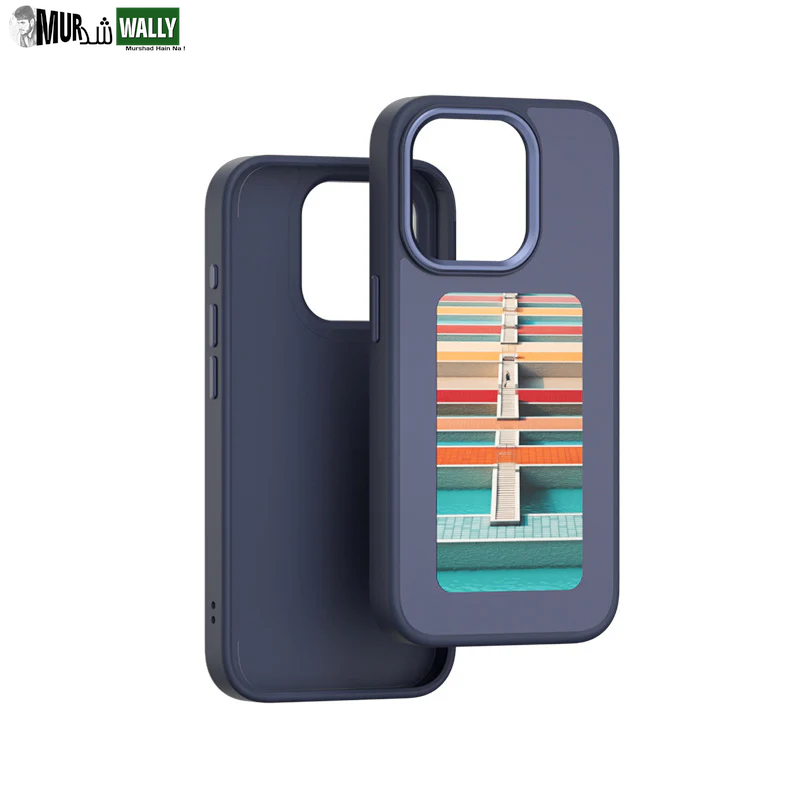 E-Ink Screen Phone Case Unlimited Screen Projection Personalized Phone Cover Battery Free New Designer Luxury Phone Case