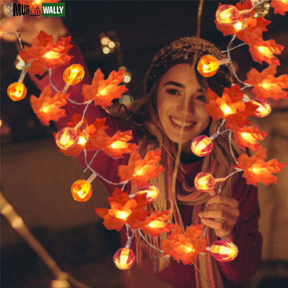 Halloween Decoration Thanksgiving Decor Pumpkin Light