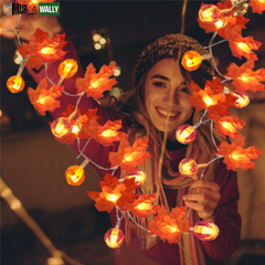 Halloween Decoration Thanksgiving Decor Pumpkin Light