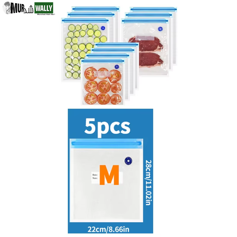 High-Quality Food Handheld Vacuum Sealer Portable & Rechargeable Vacuum Sealer (Vacuum Sealers+ 30 Reusable Vacuum Seal Bags
