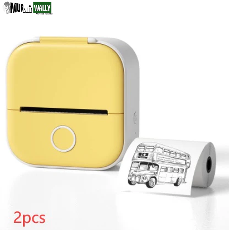 Portable Mini Thermal Label Printer Home Photo Printer Student Wrong Question Printer Bluetooth Mini Label Printer Price Tag