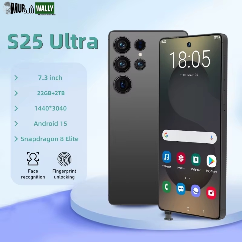 S25 Ultra Smartphone Original 7.3 Inch Celulares Android Moblie Phones Unlocked 5G Dual Sim Global Version Cellphones S24 Ultra