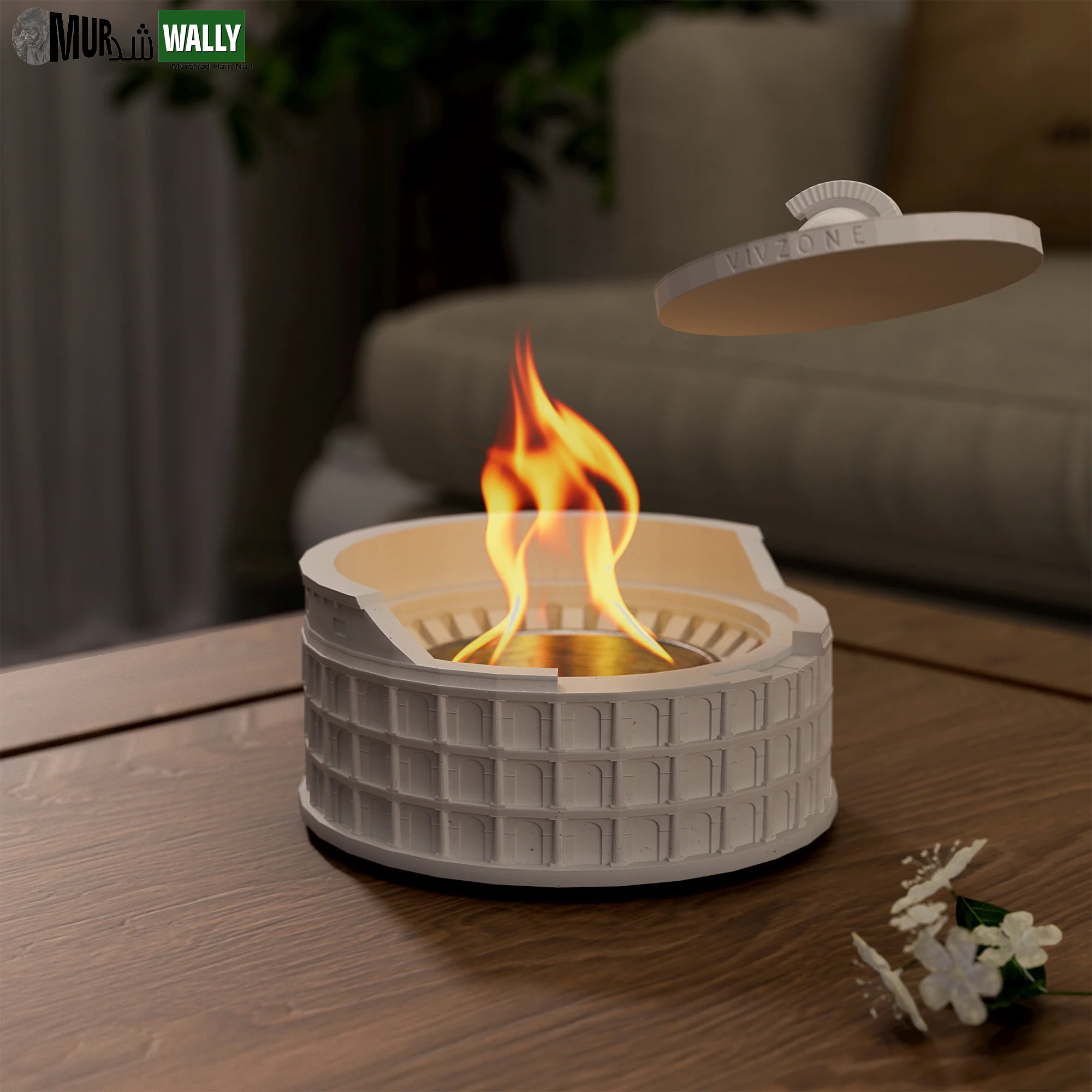 Colosseum Tabletop Fire Pit