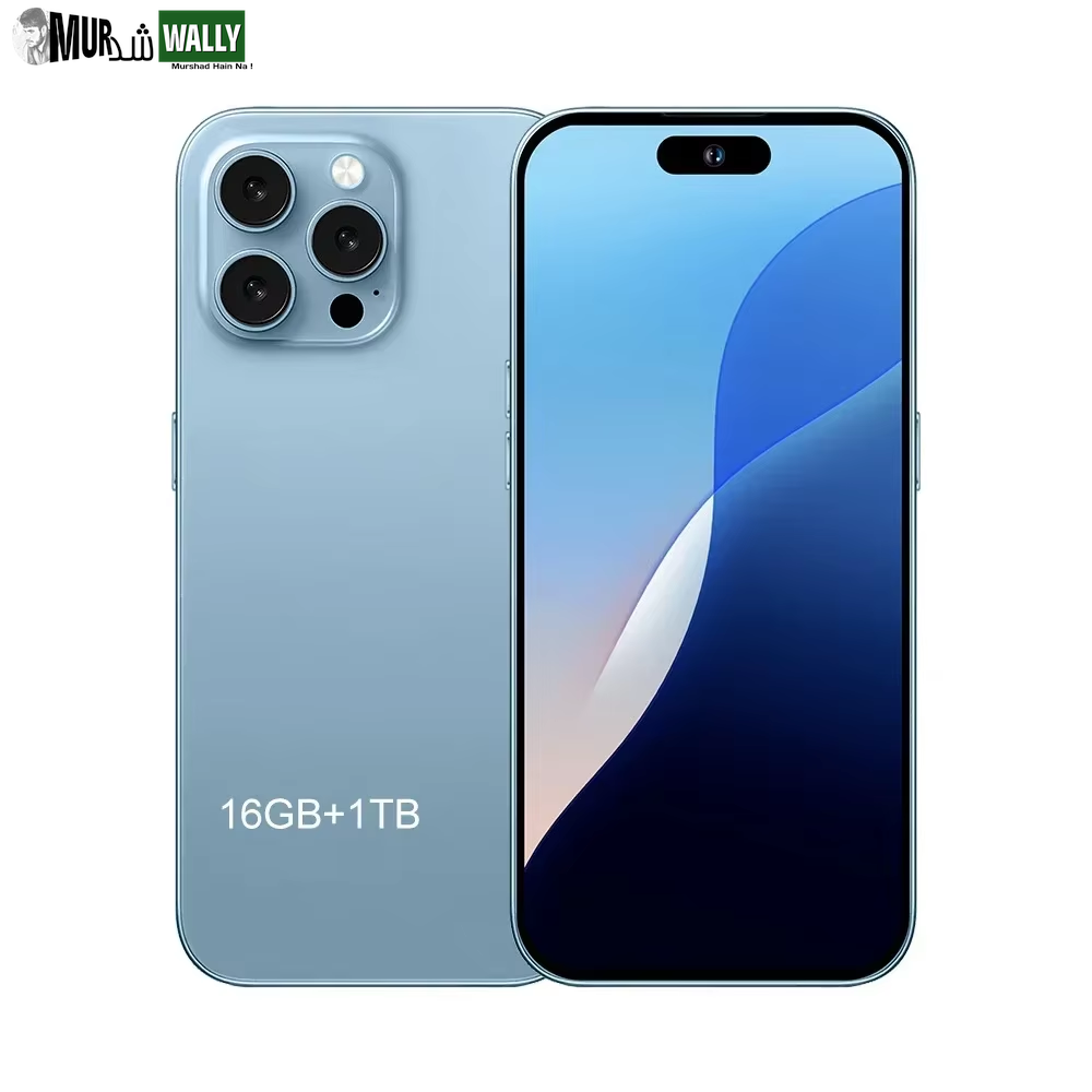 2025 Original 16G+1TB Smartphone 7.3 in Case for I16 Promax Full Screen 4G 5G Cell Phone 8000Mah Mobile Phones Global Version
