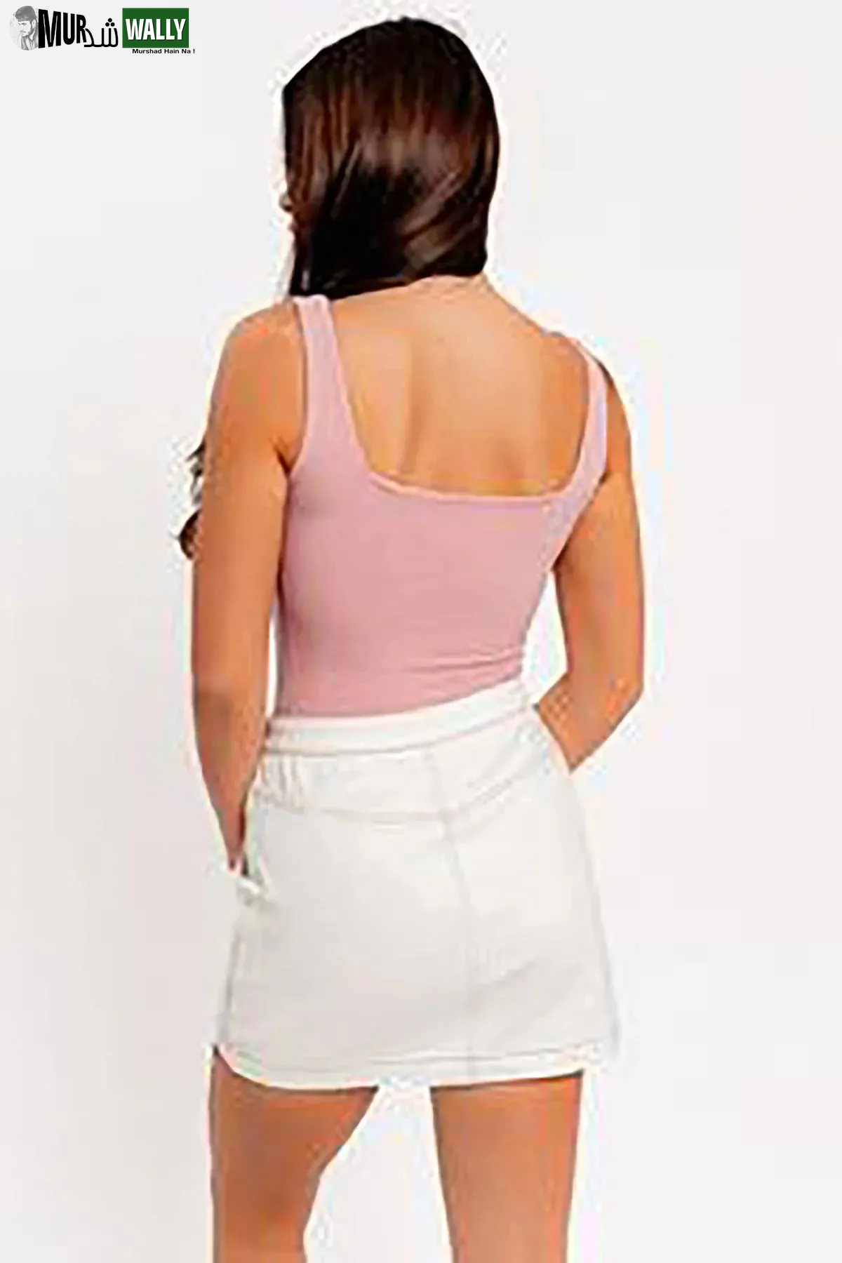 Square Neck Basic Essential Stretchy Bodysuit Tank Top