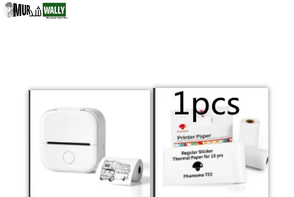 Portable Mini Thermal Label Printer Home Photo Printer Student Wrong Question Printer Bluetooth Mini Label Printer Price Tag