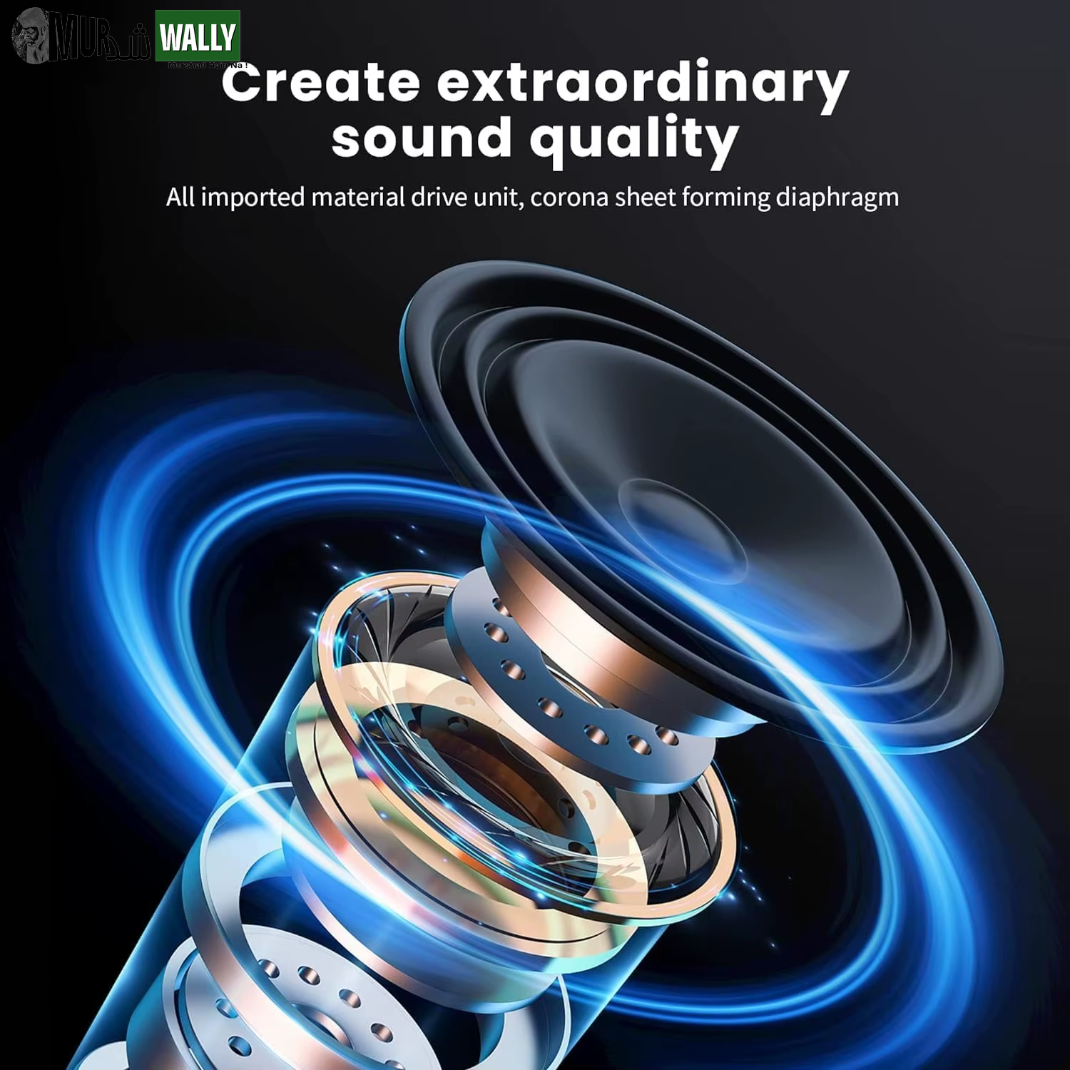 #P2961 Wireless Bluetooth 5.3 Headphones over Ear Hifi Stereo Headset True Sports with Earphones TF/AUX Music Player with HD Mic