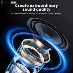 #P2961 Wireless Bluetooth 5.3 Headphones over Ear Hifi Stereo Headset True Sports with Earphones TF/AUX Music Player with HD Mic