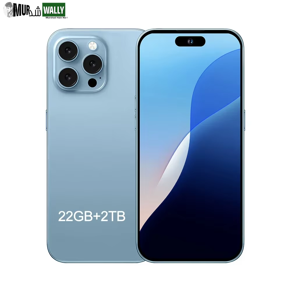 2025 Original 16G+1TB Smartphone 7.3 in Case for I16 Promax Full Screen 4G 5G Cell Phone 8000Mah Mobile Phones Global Version
