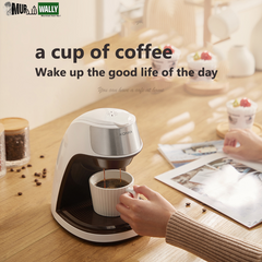 New Coffee Machine Fully Automatic Home Office Mini American Small Portable Coffee Maker