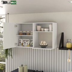 Kitchen Wall Cabinet Burwood, White Finish