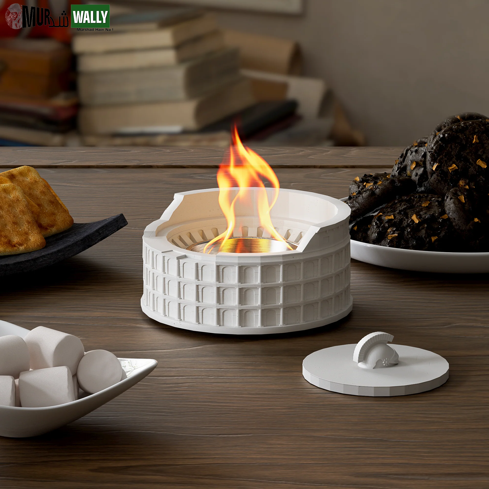 Colosseum Tabletop Fire Pit