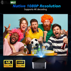 Magcubic Android 11 4K Smart Projector 580ANSI 1920*1080P Full HD Wifi6 BT5.0 Allwinner H713 Voice Control Home Cinema Theater