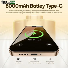 2025 Original 16G+1TB Smartphone 7.3 in Case for I16 Promax Full Screen 4G 5G Cell Phone 8000Mah Mobile Phones Global Version