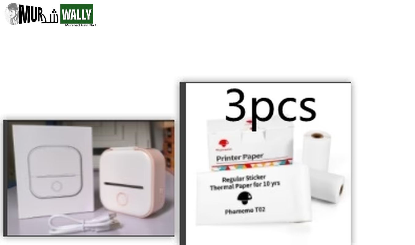 Portable Mini Thermal Label Printer Home Photo Printer Student Wrong Question Printer Bluetooth Mini Label Printer Price Tag