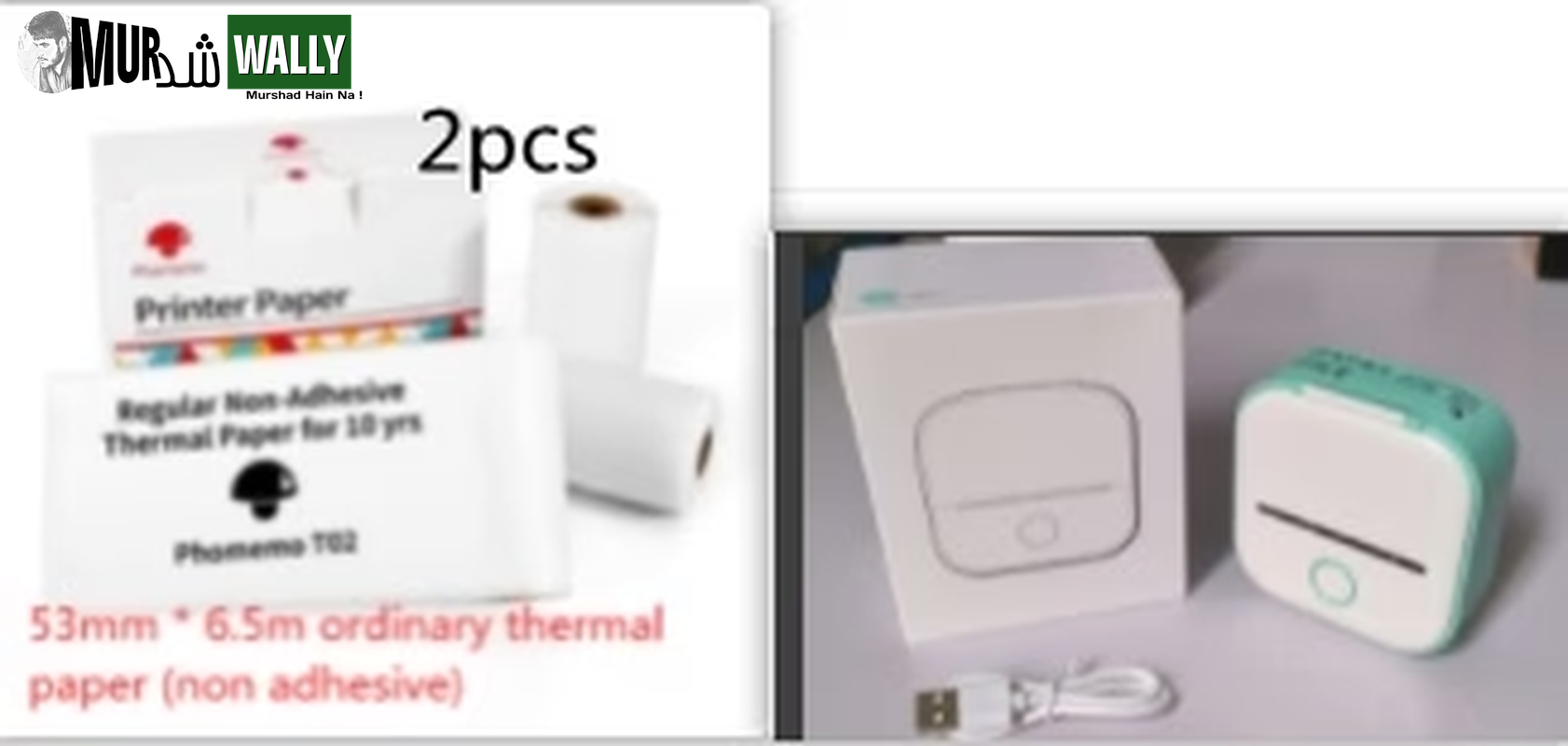 Portable Mini Thermal Label Printer Home Photo Printer Student Wrong Question Printer Bluetooth Mini Label Printer Price Tag
