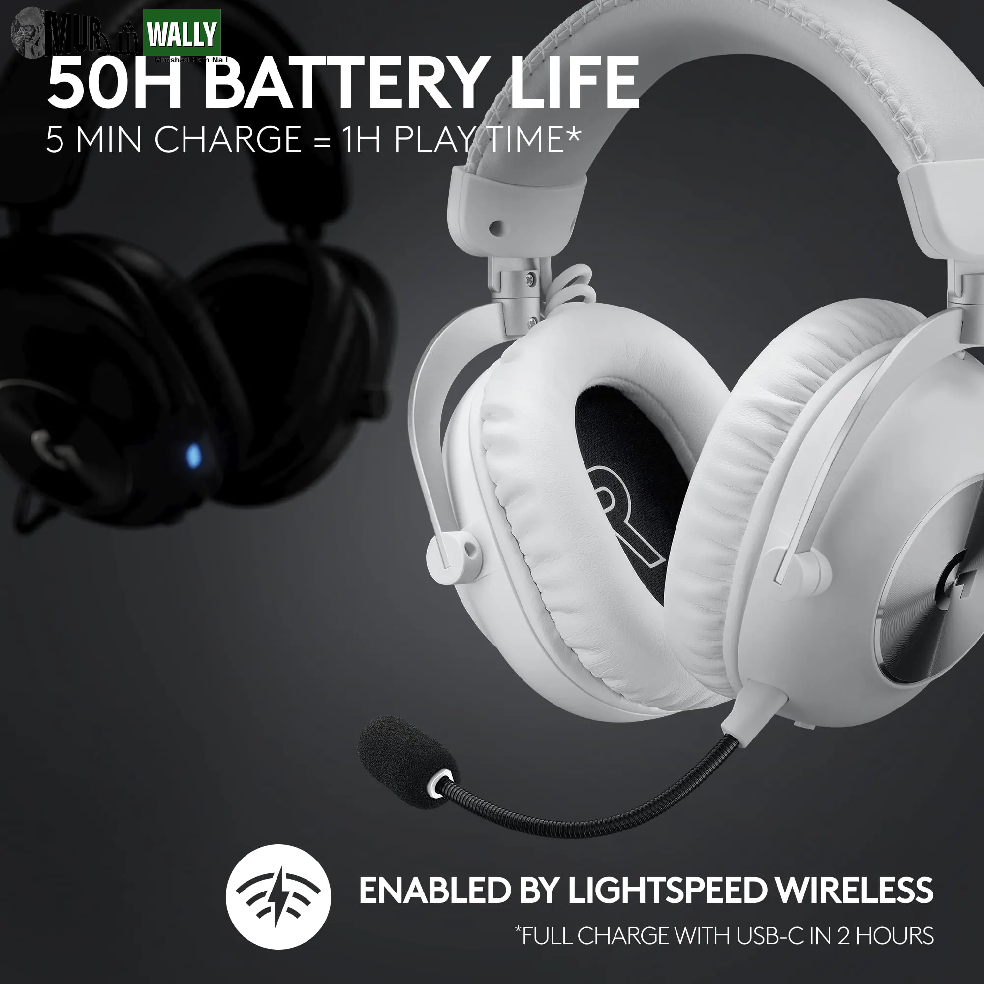 Refurbished - Logitech G PRO X 2 Wireless Gaming Headset - 981-001268