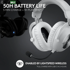 Refurbished - Logitech G PRO X 2 Wireless Gaming Headset - 981-001268