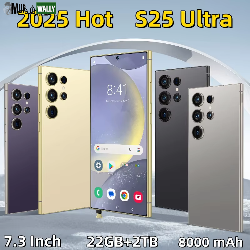 S25 Ultra Smartphone Original 7.3 Inch Celulares Android Moblie Phones Unlocked 5G Dual Sim Global Version Cellphones S24 Ultra