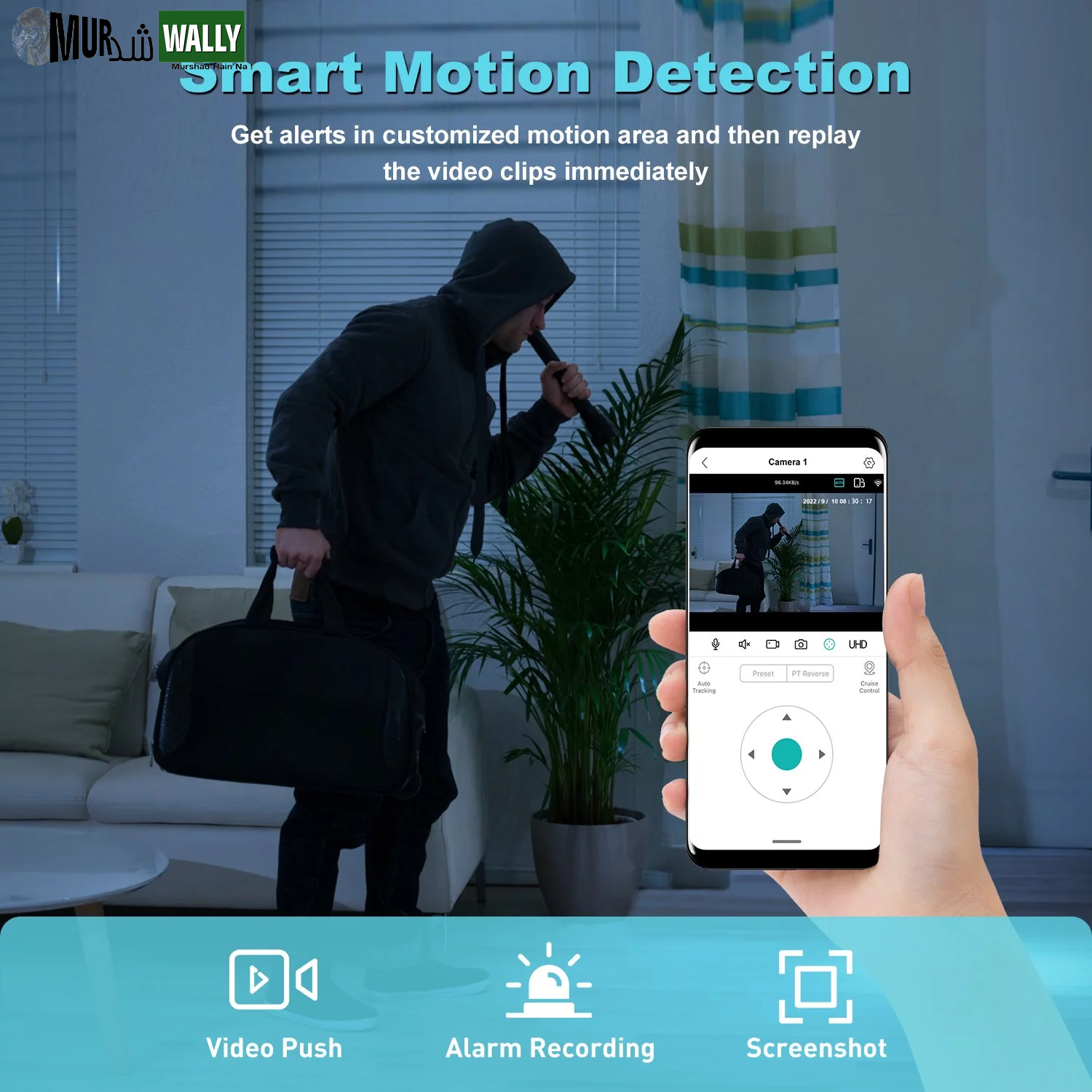 2K Baby Monitor Indoor Security Camera for Home Security