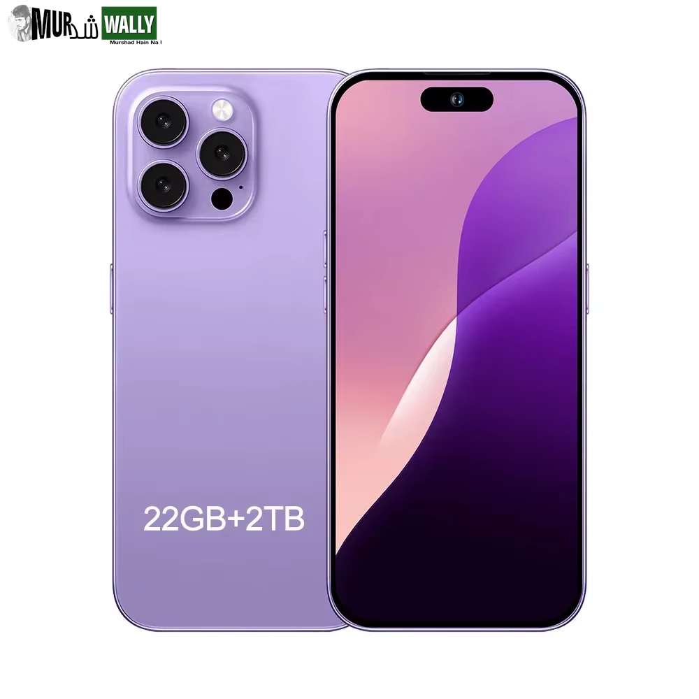 2025 Original 16G+1TB Smartphone 7.3 in Case for I16 Promax Full Screen 4G 5G Cell Phone 8000Mah Mobile Phones Global Version