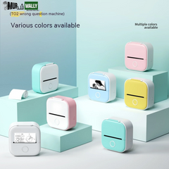 Portable Mini Thermal Label Printer Home Photo Printer Student Wrong Question Printer Bluetooth Mini Label Printer Price Tag