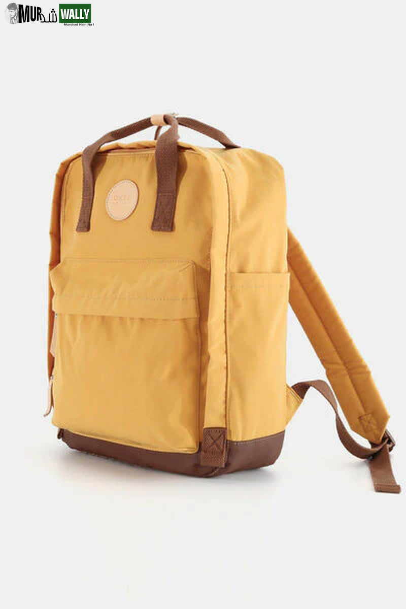 Himawari Waterproof Canvas Backpack Bag with Side Pockets