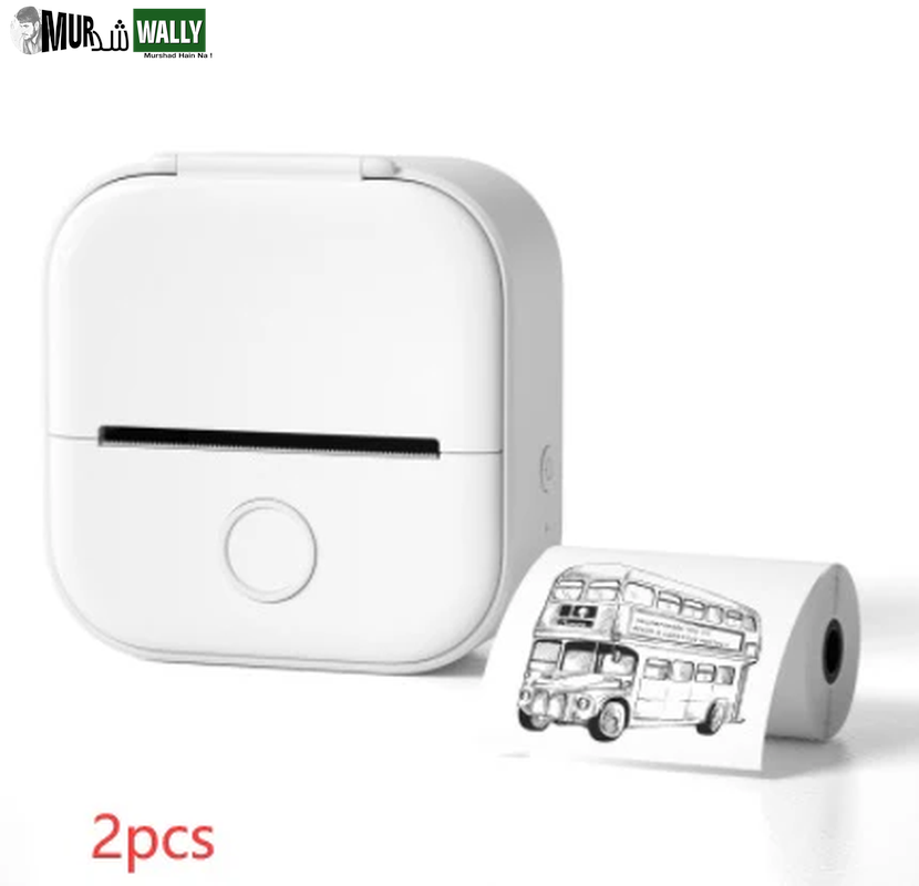 Portable Mini Thermal Label Printer Home Photo Printer Student Wrong Question Printer Bluetooth Mini Label Printer Price Tag